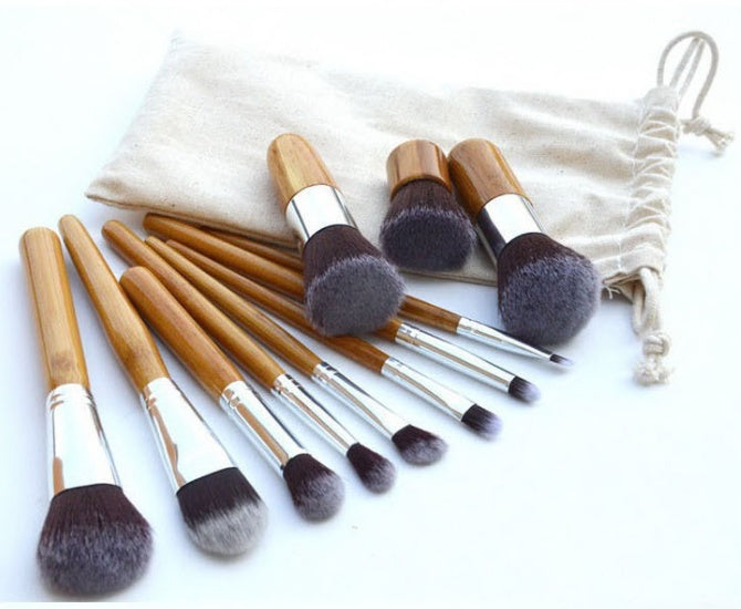 Bamboo Handle Makeup Brush Bamboo Pole Makeup Brushes Suit Bamboo Pole With Sack Top Quality Bamboo Handle Makeup Brush Bamboo Pole Makeup Brushes Suit Bamboo Pole With Sack Top Quality